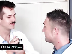 Doctor Tapes - Sexy Athletic Doctor Jonah Wheeler Performs A Sexual Health Check On His Colleague