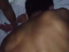Asian guy fucked in a 4some private sex party (24'')