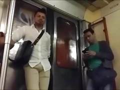 Caught - Two guys in the subway