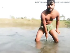 Bathing Gay sex video in revar big