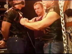 Me,bodybuilder and young stud CBT scene.